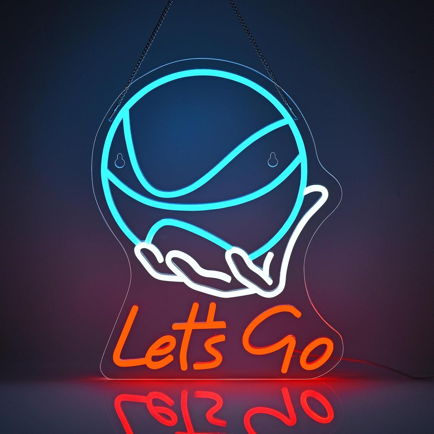 Lighting Decoration Ideas - Mari Bermain Basket, Lampu LED Neon