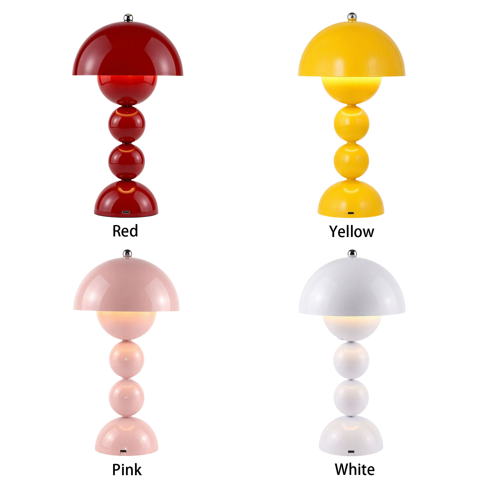Lampu Meja Bentuk Bunga Jamur, - Lighting Decor Bedroom ulasan dan harga