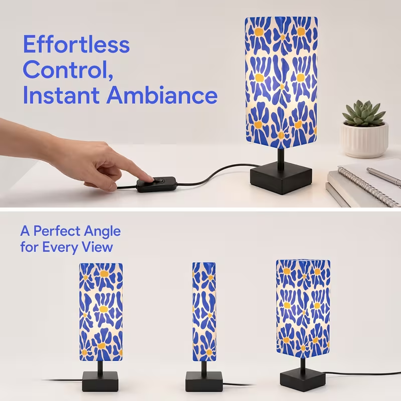 Lampu Meja Modern Berwarna-war - Up Lighting Decor ulasan dan harga