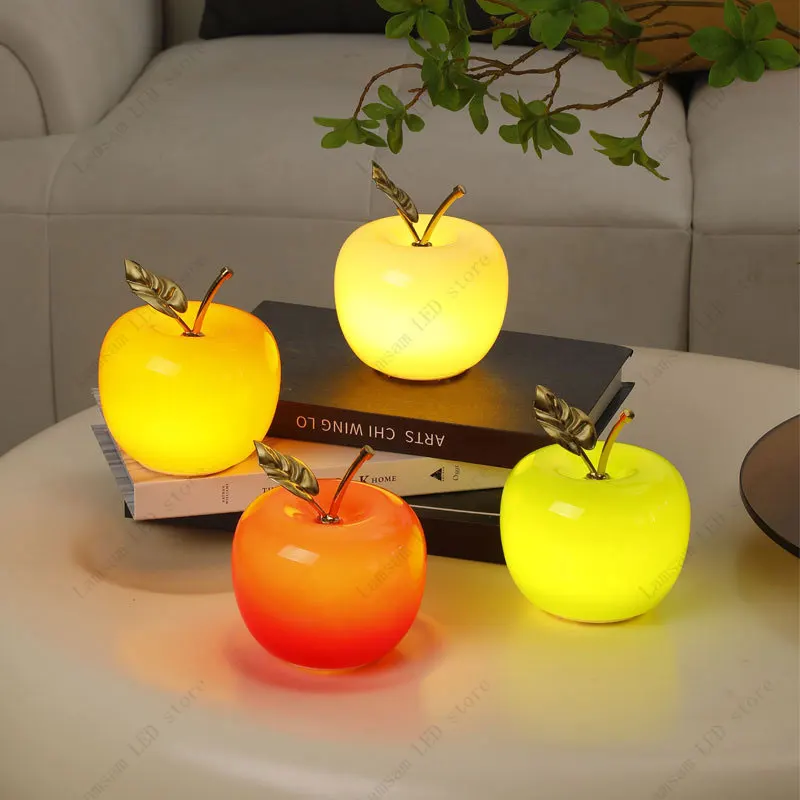 Lampu Meja LED Bentuk Apel Ber - Decor Lighting Cy ulasan dan harga